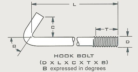 Special Order - Hook Bolt