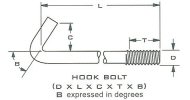 Hook Bolt, Angle Bend